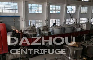 45天完成6臺全自動(dòng)刮刀離心機(jī)，大周奪取“滿堂彩”